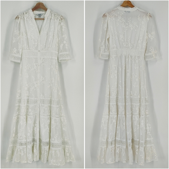 Ever New Dresses & Skirts - Ever New Lila Embroidered Midi Dress